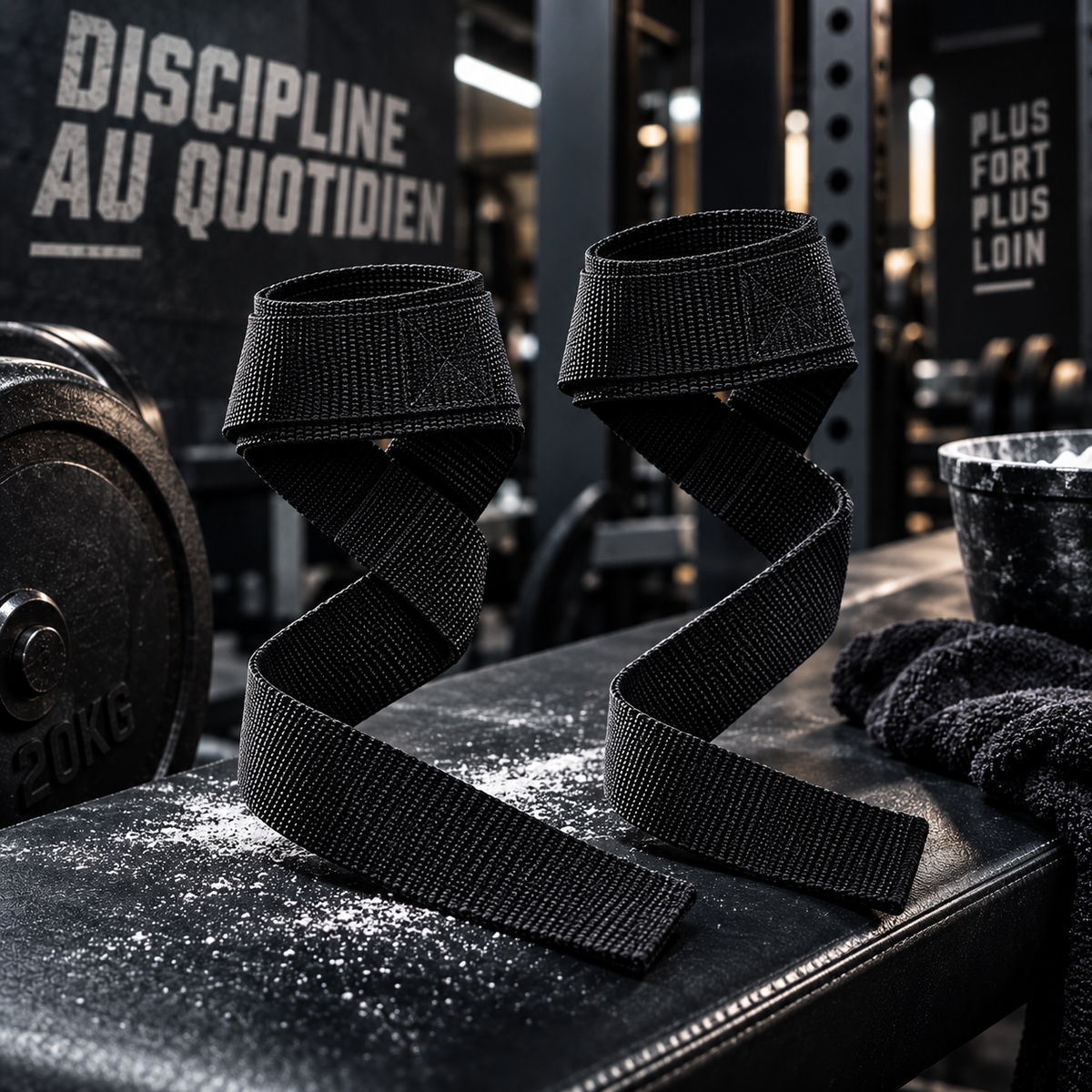 Sangles de Tirage Musculation & Musculation Grip | Seitsuna