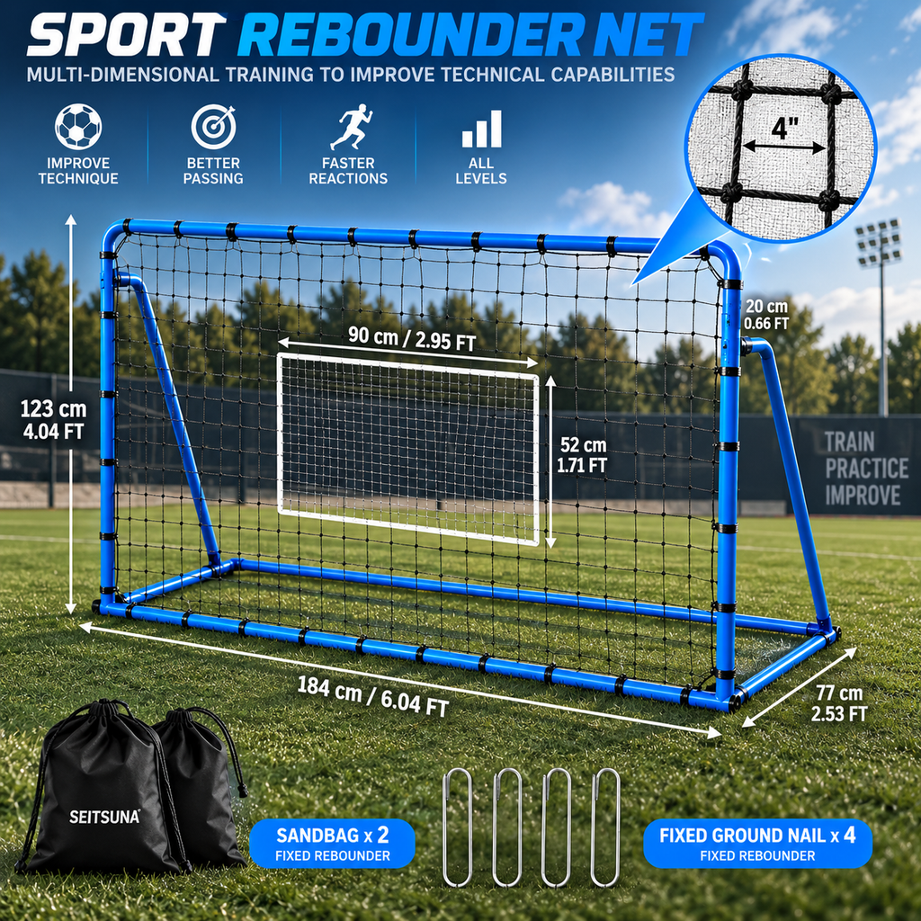 Rebondisseur Football Réglable – Training Pro| Seitsuna