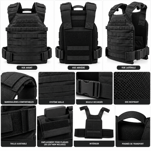 Gilet Lesté Ajustable Fitness & Running | Seitsuna